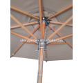 Luxe extérieur 280M de hêtre de parasol de luxe de couleur unie 280G acrylique